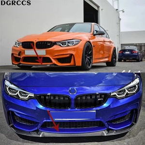 For 4 Series F32 F33 F36 2013-2020 CS Style Carbon Fiber Front Lip Front Bumper Front Shovel Accessory Kit - Product Image 6