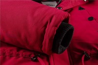 Vente en gros de vestes bouffantes personnalisées pour garçons Vestes rembourrées à capuche en polaire d'hiver imperméables Fermeture à glissière réversible Fourrure longue