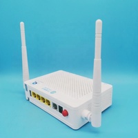Prix d'usine Onu Ftth Ont UTILISÉ F673AV9a 1GE+3FE+1TEL+wifi 2.4G 5GHz Routeur Firmware anglais F673AV9 F663NV3a