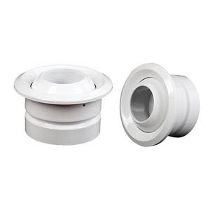 Difusor de Boquilla Redonda Ajustable, Rejilla de Ventilación para Suministro de Aire HVAC - Product Image 4
