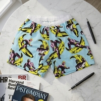 Shorts de bain imprimés fruits personnalisés, grandes tailles, décontractés, pour la natation de compétition