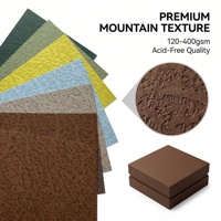 Papier décoratif texturé personnalisé YISHU, papier spécial gaufré pour les cartes d'invitation de mariage, les cartes de visite, l'emballage et l'impression