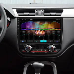 Jmance9インチタッチスクリーン2 Din Android Auto Carplay BTWifiユニバーサルカーステレオ、リアカメラアクセサリー付き