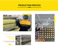 Usine en gros haute résistance résistant aux hautes températures 100% Para Aramide Fil de filament continu Fibre torsadée