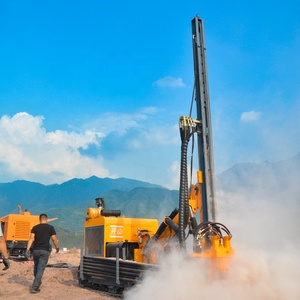 Taş hidrolik kaya matkabı/Mini döner sondaj kulesi için KAISHAN marka KG910A paletli taşocağı tesisi - Product Image 4