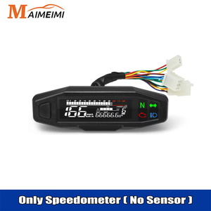 Motorcycle <strong>Speedometer</strong> LCD Instrument ABS Modification General Accessories Odometer Water Temperature <strong>Speedometer</strong> - Product Image 5