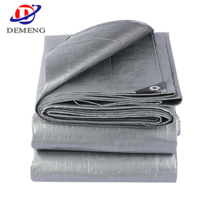 Bâche en PE imperméable double face argentée 200g, couverture <span class=keywords><strong>de</strong></span> toiture en plastique, bâche <span class=keywords><strong>de</strong></span> protection contre la pluie <span class=keywords><strong>pour</strong></span> <span class=keywords><strong>jardin</strong></span> et <span class=keywords><strong>bassin</strong></span> à poissons - Product Image 2