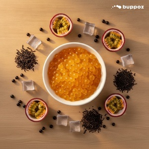 ชานมไข่มุกเสาวรสแบบถังใหญ่ - Product Image 4
