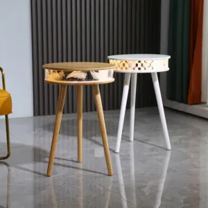 Современный стиль умный журнальный столик акриловая мебель для дома с подсветкой и музыкальными функциями для гостиной