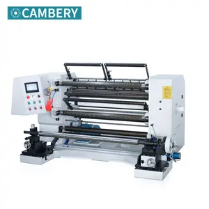 Automatische Stretch folien schneider Rückspul maschine PVC-Films ch neider und Auf wickler