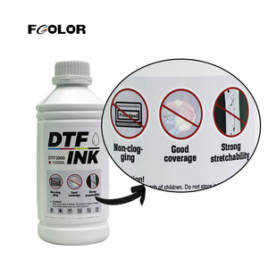 Fcolor <span class=keywords><strong>1</strong></span> Lter DTF Mực Sơn Chuyển Màu Sắc Thủ DTF Mực 1000Ml Cho Espon I3200 Xp600 I1600 Đầu 8550 DTF Dệt Sắc Tố Mực - Product Image 1