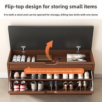Meuble à chaussures multifonctionnel en acier, style minimaliste moderne, avec tabouret intégré pour changer de chaussures, pour entrée étroite, mobilier de maison