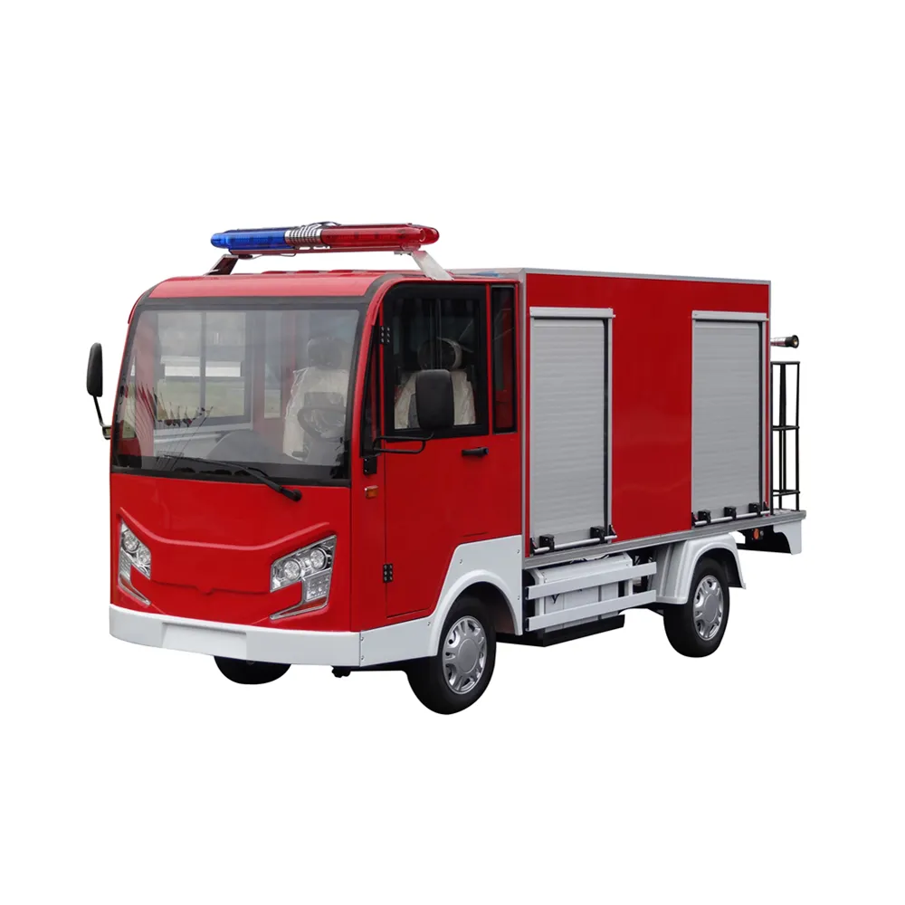 Véhicule électrique mini camion de lutte contre l'incendie