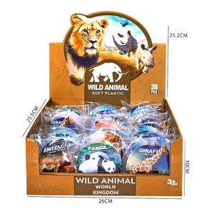Figuras de Animales Salvajes de Plástico de Alta Calidad, Fabricadas por el Fabricante Original, Juguetes de Simulación de Animales de la Selva, Modelo de PVC - Product Image 5
