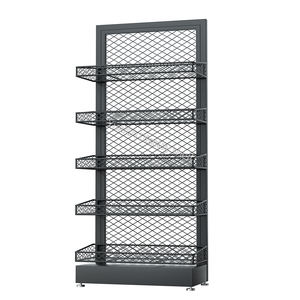 Support d'affichage pliable en fer élégant YX pour les étagères de <span class=keywords><strong>pharmacie</strong></span>, design moderne rotatif et détachable, présentoirs de magasin portables - Product Image 2