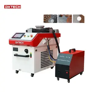 Dxtech 3 em 1 soldador a laser portátil máquina de solda a laser de fibra 3000w para metal ss cs