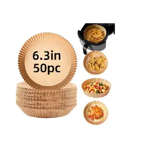 Low Price Fryer Inner Pad Waterproof Round Convenient Disposable Household Air Fryer Paper