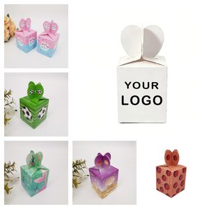 Boîte à bonbons jetable personnalisable avec nouvelle révélation de sexe de mariage de football pour société de - Product Image 3
