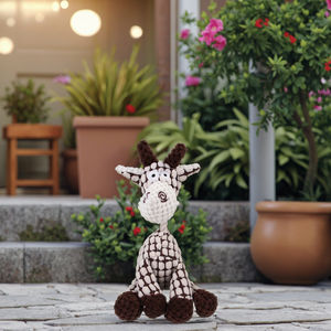 Fábrica de la mejor calidad personalizada Chew Plush Dog Toys Dog Hide and Seek Toys Animal Stuffing Pet Toys - Product Image 1