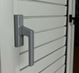 Porte à persiennes en aluminium de sécurité, porte d'armoire de cuisine avec certificat AS2047-2014 - Product Image 3