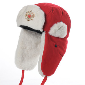 Sombrero Lei Feng decorado con insignia soviética, un sombrero al aire libre a prueba de viento e impermeable para hombres y mujeres - Product Image 4