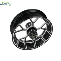 Racepro RP0210-2194B moto 16 "X 3.5" moyeux de jante de roue avant sans bride de moyeu de frein à disque pour Harley Davidson Sportster Dyna