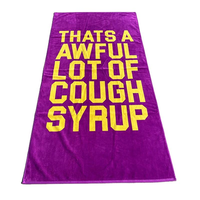 Best-selling Custom High-quality Modern Antibacterial 100% Cotton Woven Jacquard Fabric Eco-friendly Quick-drying Beach Towel