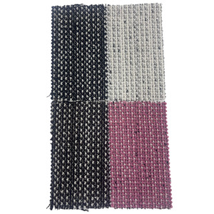 RTS Wholesale Fabric Supplier <strong>Check</strong> Embossed Jacquard Woven Tweed Polyester Fabrics for Clothing 3445 - Product Image 5