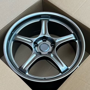 ล้อแม็กซ์ New Rays 21C ดีไซน์ 5 ก้าน แบบ JDM น้ำหนักเบาพิเศษ ขนาด 18x8.5 ET38 5x112 5x114.3 สำหรับ Toyota 86 Subaru BRZ BMW G20 G28 - Product Image 2