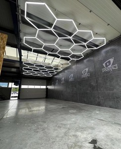 Easy to Install Lightweight yet Strong Grid Panels Chemical Resistant PP Interlocking Floor <b>Tiles</b> for Auto Repair Shop - Product Image 3