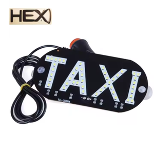 Luz de <span class=keywords><strong>Taxi</strong></span> de alta calidad, 12V, LED, indicador de cabina de <span class=keywords><strong>Taxi</strong></span> para coche, marca de ahorro de energía, lámpara de larga duración, señal de parabrisas, lámpara de parabrisas - Product Image 1