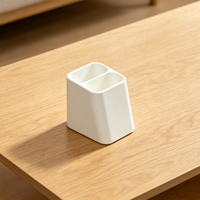 Boîte de rangement minimaliste pour télécommandes TV imprimée en 3D, options 2/3/4 emplacements, couleurs personnalisables, organisateur de bureau en gros pour la maison