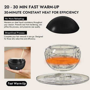 Calentador de Cera DualCare Pro a Precio de Fábrica, Inalámbrico y Portátil con Calor Constante de 30 Minutos, Ideal para Depilación de Cejas con Precisión - Product Image 3