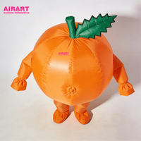 Costume de mascotte de fruit orange nouvellement conçu pour les événements d'expo de fruits et légumes - Costume de mascotte de fruit personnalisé