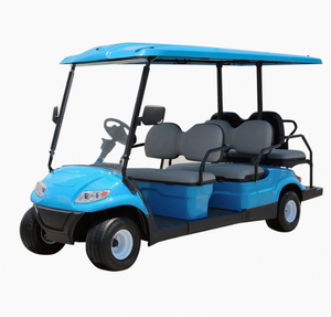 รถกอล์ฟไฟฟ้า GO New 6 ที่นั่ง พร้อมใบรับรอง CE โครงสร้างสแตนเลส แบตเตอรี่ลิเธียม มอเตอร์ 4KW ความเร็ว 24 กม./ชม. ระยะทางวิ่ง 36 หลุม ใช้เวลาชาร์จ <1 ชั่วโมง - Product Image 1