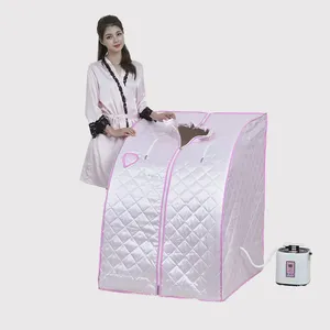 Relieve pressure personal steam shower room with sauna in home comfort portable folding steam sauna
