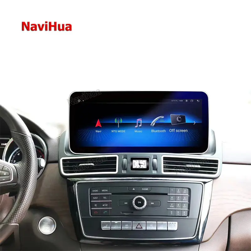 Navihua màn hình Android Car DVD Player Stereo video âm thanh GPS autoradio đài phát thanh xe cho Mercedes ml GLe w166 2012 2015 với wifi