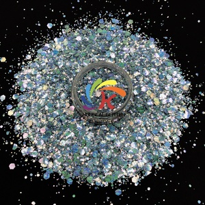 Bán Sỉ Số Lượng Lớn 1Kg Bột Lấp Lánh Hỗn Hợp Óng Ánh Ba Chiều Bằng Polyester Cho Móng Tay Thủ Công Giáng Sinh - Product Image 6