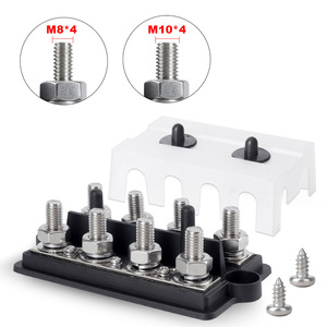 Screw Terminal Block M8 M10 Dual Row Battery Terminals For RVs And <b>Yachts</b> - Product Image 5