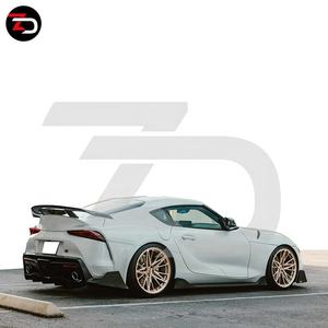 Vente flash Kit carrosserie en fibre de carbone de style Aimgain pour GR <span class=keywords><strong>Supra</strong></span> <span class=keywords><strong>MK5</strong></span> A90 J29 avec lèvres de jupe latérale avant, diffuseur arrière, aileron de coffre - Product Image 5