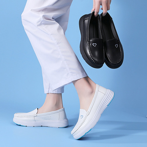 Nouvelles chaussures de travail décontractées pour infirmières, taille 34-41, <span class=keywords><strong>blanches</strong></span>, pour femmes - Product Image 3