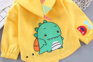 เสื้อแจ็กเก็ตมีฮู้ดการ์ตูนสำหรับเด็ก0-1-2-3ปีเสื้อผ้ากลางแจ้งเสื้อผ้าเด็กสำหรับฤดูใบไม้ผลิและฤดูใบไม้ร่วง - Product Image 6