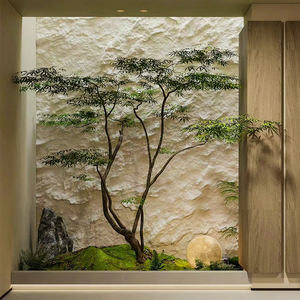 พืชสีเขียวเทียมกรงเล็บไก่ต้นเมเปิ้ลตู้โชว์การออกแบบภูมิทัศน์ที่ทันสมัยการจัดแสดงห้างสรรพสินค้าการตกแต่งพืช - Product Image 4