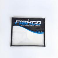 Sac en plastique personnalisé avec logo, fermeture éclair, pour leurres de pêche, sac transparent avec fermeture éclair, emballage pour matériel de pêche, appâts, pochette plate