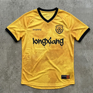 Kaos Sepak Bola Kualitas Terbaik 2026 Versi Fan Dewasa Bahan Cepat Kering Nama Nomor Klub Kustom Grosir - Product Image 1