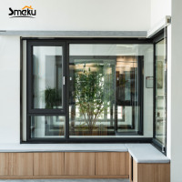 Harga Pabrik Grosir Jendela Sudut Louver Ayun Modern Kaca Aluminium Coklat Insulasi Panas untuk Aplikasi Dapur dan Kamar Mandi