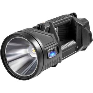 Household <b>LED</b> Lithium <b>Rechargeable</b> USB-Charged IP65 Aluminum Super Bright Adjustable Beam 1000M+ Beam Distance Outdoor - Product Image 1