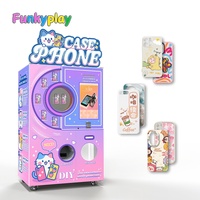Funkyplay 24/7 Distributeur automatique de coques de téléphone personnalisé et rentable pour les emplacements à forte fréquentation avec fonction SDK