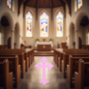 Emblemi Religiosi Cristiani, Toppe Ricamate in Feltro per Denominazioni, Organizzazioni Religiose di Qualità - Product Image 2