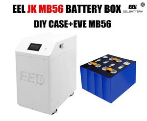 Paquete de baterías de 32KWH MB56 con caja vertical/apilable con caja BMS V19 de 300A + celdas EVE MB56 de 628Ah grado A, paquete de baterías terminado. - Product Image 2